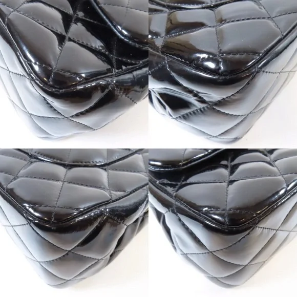 💎 JUMBO 💎 CHANEL DOUBLE FLAP QUILTED LUXURIOUS BAG - Picture 12 of 15